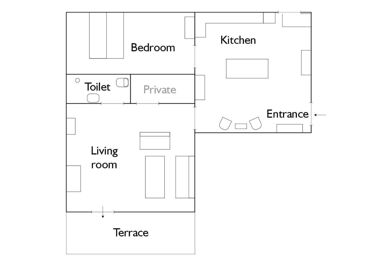 Rolso Retreat - The Apartment Knebel エクステリア 写真